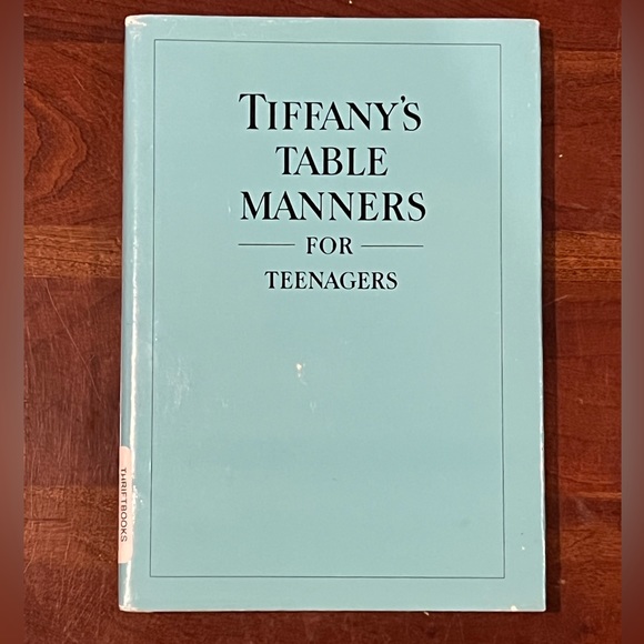 Tiffany’s Table Manners for Teenagers hardcover book - Picture 2 of 5